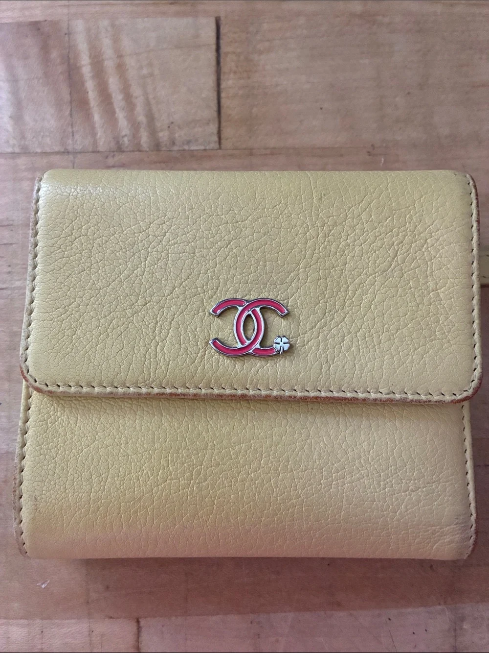 Chanel Lucky Wallet WITH FLORAL INTERIOR!